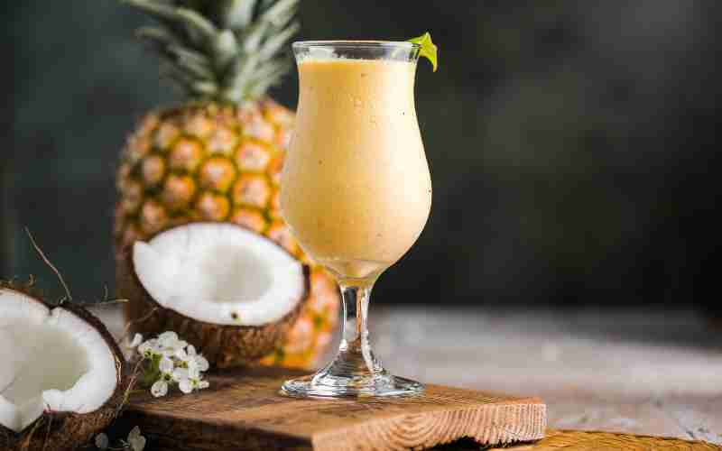 piña colada receta